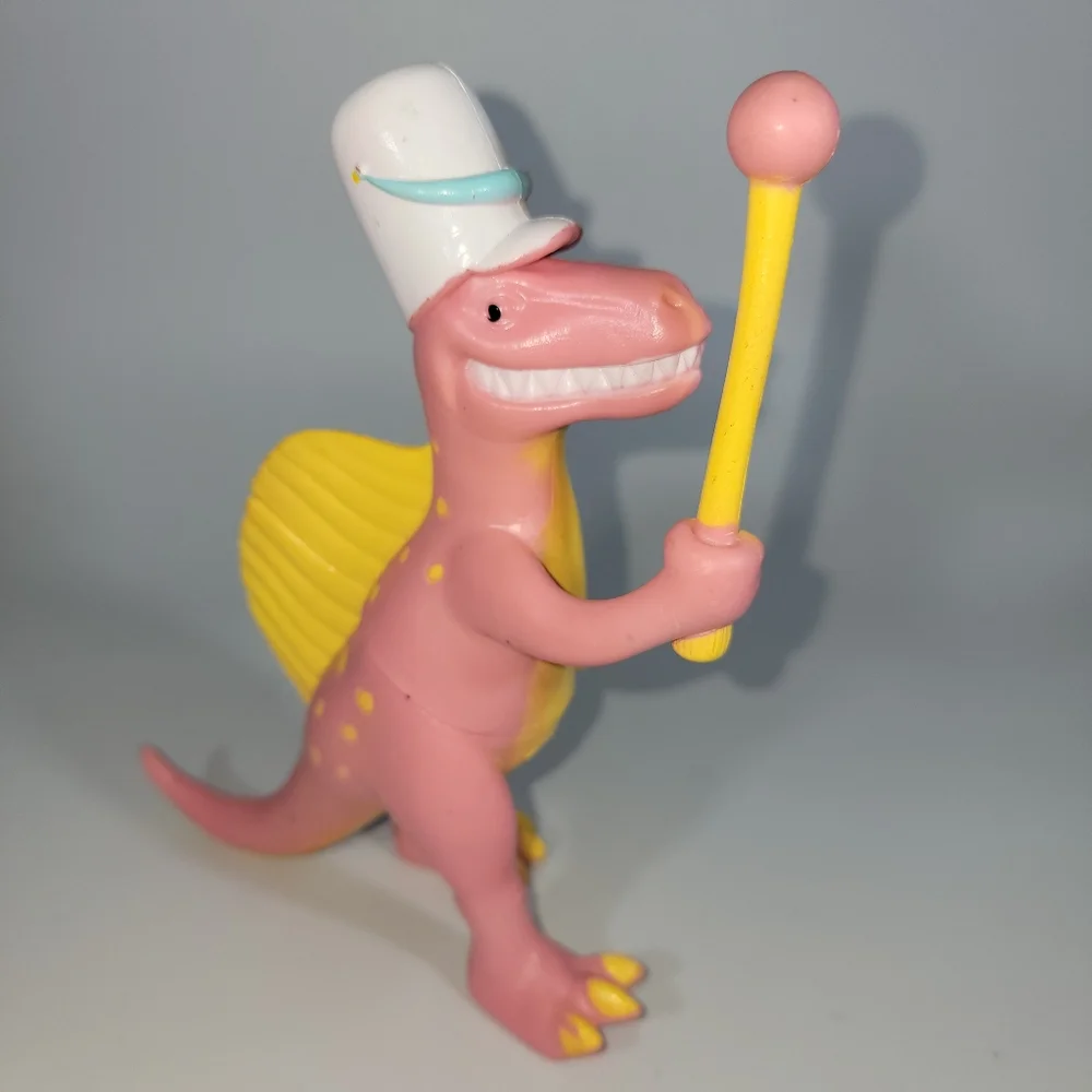 Ankyo Dinosaur Vtg Marching Band 3 Pc Set Plastic Toy Figures Target Birthday
